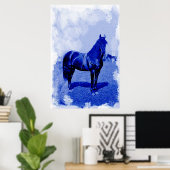 ヴィンテージ市民軍馬のポスター ポスター (ホームオフィス)