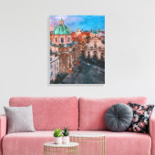 ヴィンテージ市 キャンバスプリント (インサイチュ (リビング))