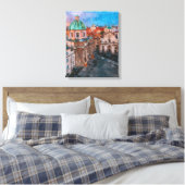 ヴィンテージ市 キャンバスプリント (インサイチュ (寝室))
