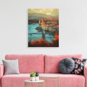 ヴィンテージ市 キャンバスプリント (インサイチュ (リビング))