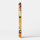 ヴィンテージ布パターン：クローズアップテクスチャ Case-Mate iPhoneケース (裏面 / 右)