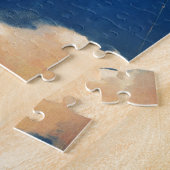 ヴィンテージ帆船セーリングピンアップガール ジグソーパズル (側面)