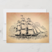 ヴィンテージ帆船 (正面)