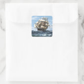 ヴィンテージ帆船 スクエアシール (バッグ)