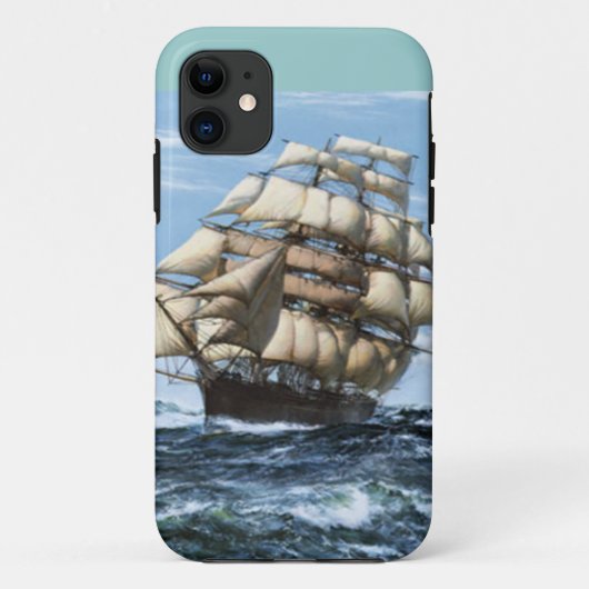 ヴィンテージ帆船 Case-Mate iPhoneケース (裏面)