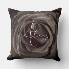 ヴィンテージ常にバラ クッション