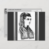 ヴィンテージ帽子 ポストカード (正面/裏面)