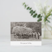 ヴィンテージ干し車用はがき ポストカード (スタンド正面)