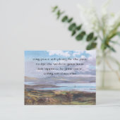 ヴィンテージ平和銀行湾とアイリッシュ賛美ズ シーズンポストカード (スタンド正面)