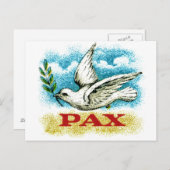 ヴィンテージ平和 ポストカード (正面/裏面)