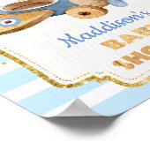 ヴィンテージ平野ベビーシャワーポスター ポスター (角)