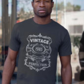 ヴィンテージ年から完成度までの誕生日 Tシャツ