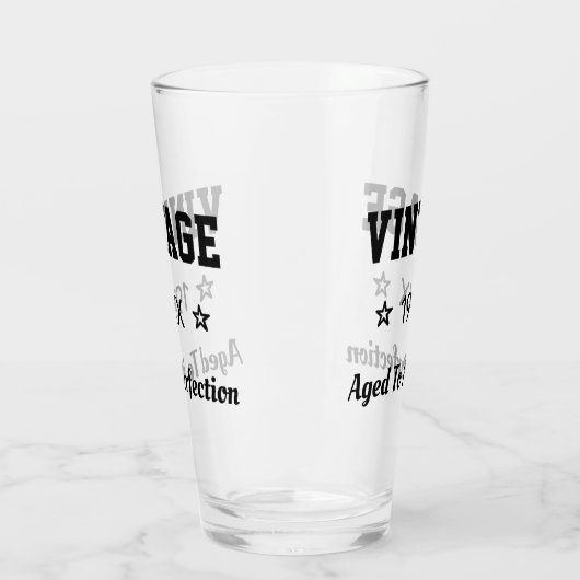 ヴィンテージ年ガラスカスタムカップの完成度まで タンブラーグラス (左)