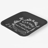 ヴィンテージ年完熟年カスタム誕生年 ペーパープレート (傾斜あり)