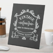 ヴィンテージ年完熟年カスタム誕生年 台座サイン (インサイチュ)