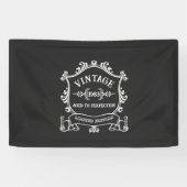 ヴィンテージ年完熟年カスタム誕生年 横断幕 (横)