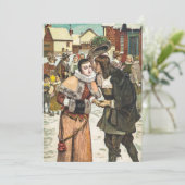 ヴィンテージ年末年始カレンダー シーズンカード (スタンド正面)