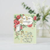 ヴィンテージ年賀状 シーズンポストカード (スタンド正面)