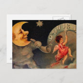 ヴィンテージ年賀状 シーズンポストカード (正面/裏面)