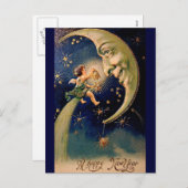 ヴィンテージ年賀状 シーズンポストカード (正面/裏面)