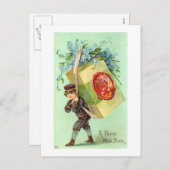 ヴィンテージ年賀状 シーズンポストカード (正面/裏面)