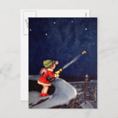 ヴィンテージ年賀状 シーズンポストカード (正面/裏面)