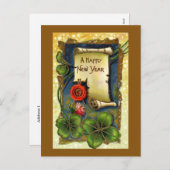 ヴィンテージ年賀状 シーズンポストカード (正面/裏面)