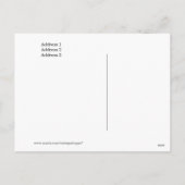 ヴィンテージ年賀状 シーズンポストカード (裏面)