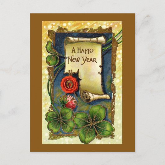 ヴィンテージ年賀状 シーズンポストカード (正面)
