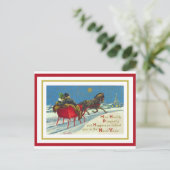 ヴィンテージ年賀状 ポストカード (スタンド正面)