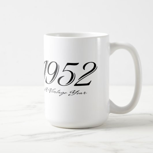 ヴィンテージ年1952のマグ コーヒーマグカップ (右)