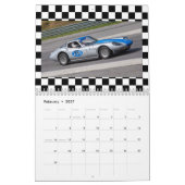ヴィンテージ年 カレンダー (2月 2027)