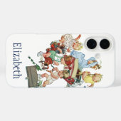 ヴィンテージ幼児遊のおもちゃ消防車 Case-Mate iPhoneケース (裏面 (横))