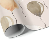 ヴィンテージ幼少期バルーン包装紙 ラッピングペーパー (ロールコーナー)