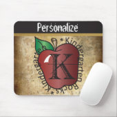 ヴィンテージ幼稚園グレード先生 マウスパッド (マウス)