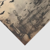 ヴィンテージ幽霊のよく出るハウスハロウィーンデクページ 薄葉紙 (詳細)