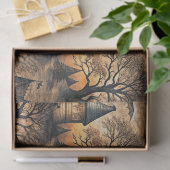 ヴィンテージ幽霊のよく出るハウス 薄葉紙 (ギフト)