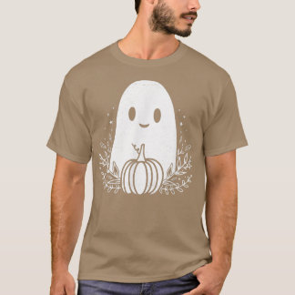 ヴィンテージ幽霊秋秋ハロウィーン Tシャツ