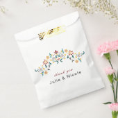 ヴィンテージ幾何クラシカル複雑な結婚モチーフ フェイバーバッグ (封をした状態)