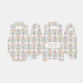 ヴィンテージ幾何クラシカル複雑な結婚モチーフ フェイバーボックス (折り畳みなし)