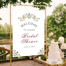 ヴィンテージ幾何クラシカル複雑な結婚モチーフ ポスター