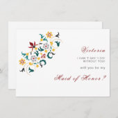 ヴィンテージ幾何クラシカル複雑な結婚モチーフ メニュー (正面/裏面)