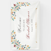 ヴィンテージ幾何クラシカル複雑な結婚モチーフ 横断幕 (縦)