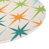 ヴィンテージ幾何スターバスト切断板 カッティングボード (角)