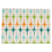 ヴィンテージ幾何スターバスト抱き枕 ラージペーパーバッグ (裏面)