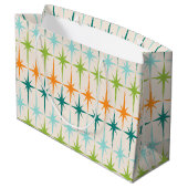 ヴィンテージ幾何スターバスト抱き枕 ラージペーパーバッグ (裏面アングル)