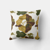 ヴィンテージ幾何学模様 クッション (裏面)