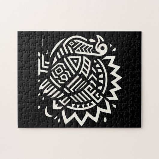 ヴィンテージ幾何学模様 ジグソーパズル (横)