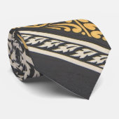 ヴィンテージ幾何学模様 ネクタイ (ロール)