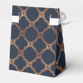 ヴィンテージ幾何学的アールデコギャツビー結婚ズ フェイバーボックス (裏面サイド)